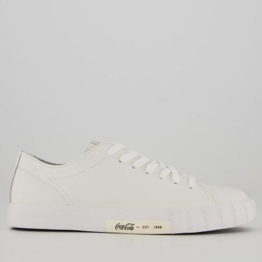 Imagem de Tênis Coca Cola Camder Leather Branco-Masculino
