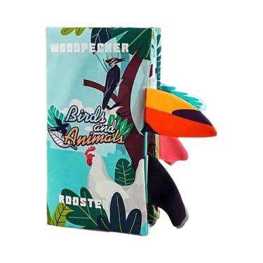 Imagem de Conjunto De Livros De Tecido Sensorial Interativos Para Bebês De 0 a 1