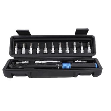 Imagem de Fabater Versátil 1/4 Polegada Dupla Direção Catraca Chave de Torção Conjunto 2-24 Nm Kit de Ferramentas de Bicicleta para Bicicletas Motocicletas Grandes Máquinas