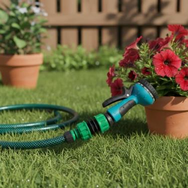 Imagem de Conector de mangueira, misturador de marceneiro de jardim, mangueiras de jardim, conexão de reparo rápido, junções de mangueira de jardim, design à prova de vazamento