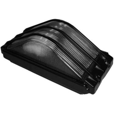 Imagem de Tartaruga piramide retang. 21cm aluminio pint. epoxi e-27 1 lamp. max 