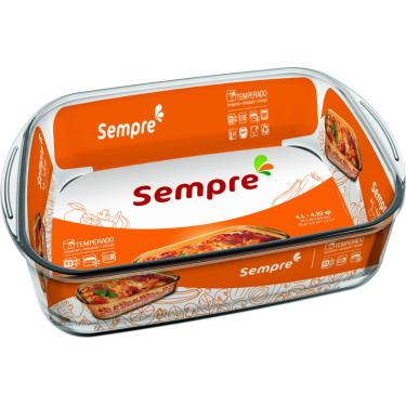 Imagem de Travessa Lasanheira Sempre 4 L Nadir Figueiredo 6822/037