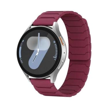 Imagem de Pulseiras Magnéticas De Silicone Para Samsung Galaxy Watch 7/6/5 Pro/4