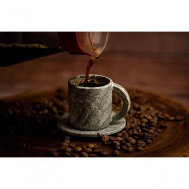 Imagem de Kit 4 Xícaras De Pedra Sabão Cafezinho 50 Ml Com Pires