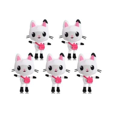 Imagem de Boneca De Pelúcia De Gato Sereia Para Crianças, Brinquedo De Desenho A