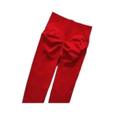 Imagem de Calças De Yoga Femininas De Cintura Alta Com Controle De Barriga, Efei