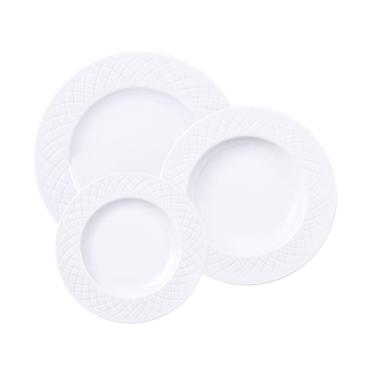 Imagem de Jogo De Pratos Tramontina Ingrid Em Porcelana 12 Peças