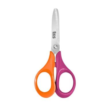 Imagem de Tesoura Escolar Class Duo 13cm Tris Roxo E Laranja