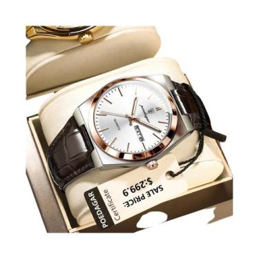 Imagem de Relógio De Pulso Masculino POEDAGAR De Quartzo, Luminoso, À Prova D'ág