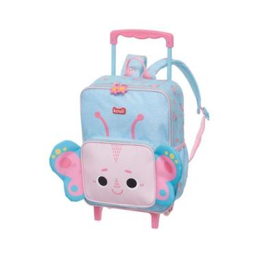Imagem de Mochila de Carrinho Kouii Filhotiis Borboleta Pipa
