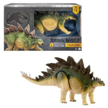 Imagem de Dinossauro Stegosaurus Articulado Jurassic World - Mattel