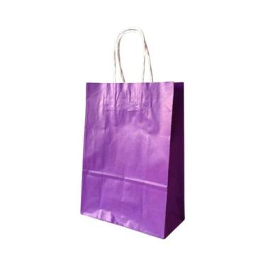 Imagem de Sacola Presente Papel Kraft Premium 18X9X24Cm -10 Unidades - Db