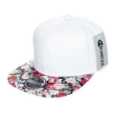 Imagem de Boné Aba Reta Floral Snapback Importado Várias Cores - BLACKCHIC, Bran