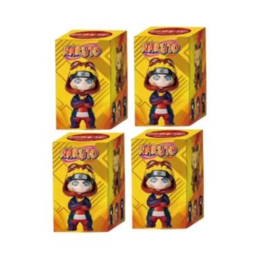 Imagem de Figuras De Ação Naruto Em Caixa Surpresa, Série De Pijamas Sasuke Kaka