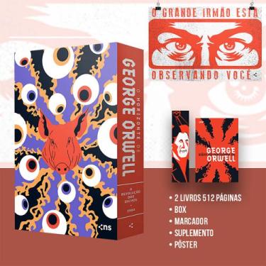 Imagem de Livro - Box George Orwell - O horizonte (2 livros + pôster + suplement