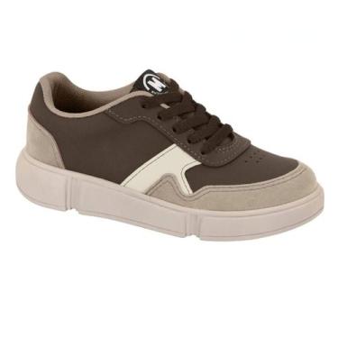 Imagem de Tenis Infantil Molekinho Meninos Confortável Oferta 2838123, Cafe, 32