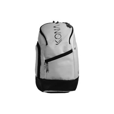 Imagem de Mochila Raqueteira Beach Tennis Kona Plus Branco/Preto
