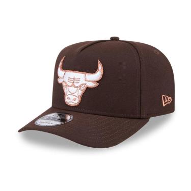 Imagem de BONE NEW ERA 9FIFTY A-FRAME SNAPBACK CHICAGO BULLS NBA MARROM-Masculino