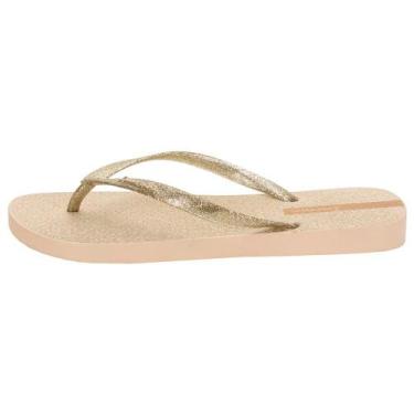 Imagem de Chinelo Grendene Ipanema Glitter - 26481, 36, Creme