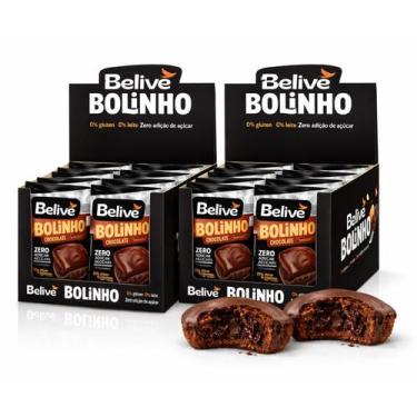 Imagem de Kit 20 Bolinho BELIVE Chocolate Special Cob. Chocolate 45g