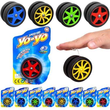Imagem de 10 ioiô Wheels Roda de carrinho Aro Carros Brinquedo Lembrança Festa I