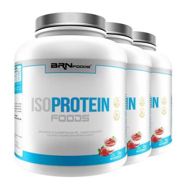 Imagem de Kit 3X Isoprotein Foods 2Kg Brnfoods-Unissex