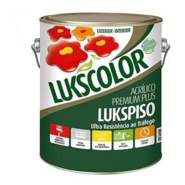Imagem de Tinta Piso Lukscolor Lukspiso Premium Plus Cinza 3,6L