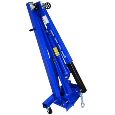 Imagem de Guincho hidráulico 1T roda ferro base retratil G1000D ACM TOOLS