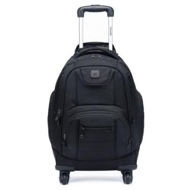 Imagem de Mochila De Rodinhas e Alças Executiva Unissex Reforçada Viagem Trekker