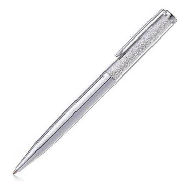 Imagem de Caneta Crown Esferográfica Diamond Cristal Presente Elegante Cor Da Ti