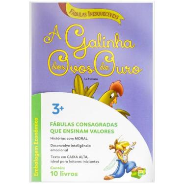 Imagem de Livro - Fábulas Inesquecíveis C/10 UND.