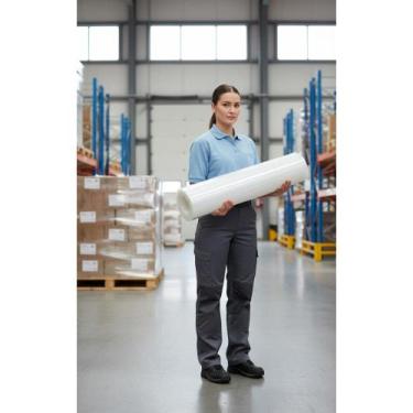 Imagem de 2x Filme Stretch 500mm Virgem 1kg: Proteção Total Carga - Congratulati