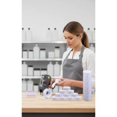 Imagem de 2x 3000 Etiquetas Autoadesivas P/ Etiquetadora 21x12mm - Congratulatio