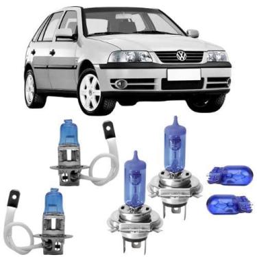 Imagem de Super Brancas Farol E Milha Gol G3 2000 01 02 03 04 2005 - VELOX TIGER