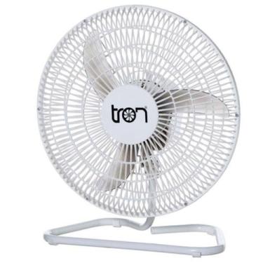 Imagem de Ventilador De Mesa Oscilante 50cm Branco Bivolt - Tron, Bivolt