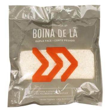 Imagem de Boina Dupla Face de Lã Branca Autoamerica 8 Polegadas - Agressiva