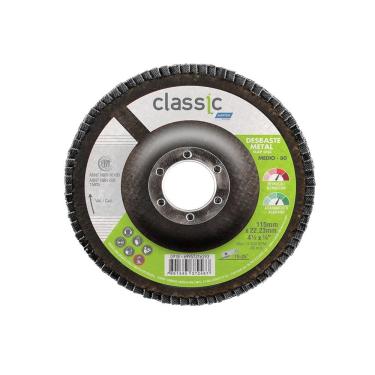 Imagem de Disco Flap Norton Classic 4.1/2P R801 G80 10 Unidades
