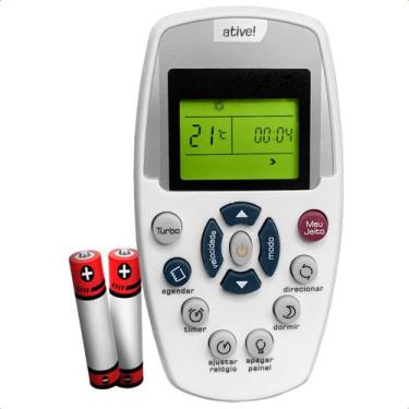 Imagem de Controle Remoto Compatível Com Ar Condicionado Brastemp Ative CB109OB 