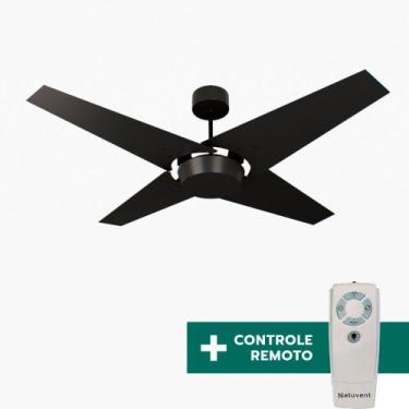 Imagem de Ventilador de Teto Com Controle Remoto Natuvent Callis No Light 4 Pás 