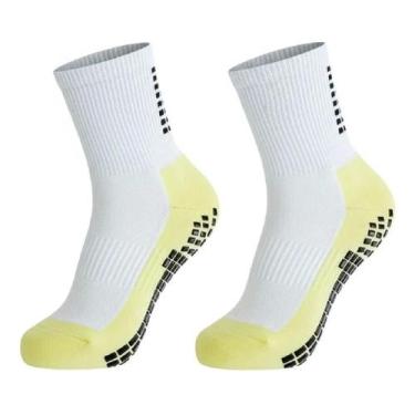 Imagem de Meia Socks Antiderrapante Futebol Contra Torções Adulto - Areia Esport