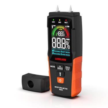 Imagem de Medidor de Umidade LASELION MS03 com Pinos e Sem Pinos LCD