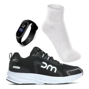 Imagem de Kit Tênis Feminino Masculino Esportivo Exercício Funcional Caminhada C