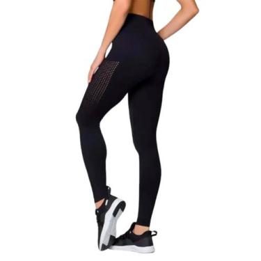 Imagem de Calça Legging Selene Sport 20960.002 Feminina Sem Costura Microfibra T