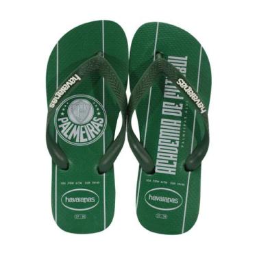 Imagem de Chinelo Havaianas Top Times Palmeiras Verde, V1, 7802 palmeiras, 43/44