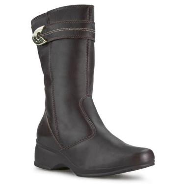 Imagem de Bota Feminina Alabama Forrada em lã sintética Ref.:634 - Fiero, Café, 