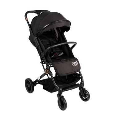 Imagem de Carrinho De Bebê Passeio Vira Berço Compact Styll Baby Preto