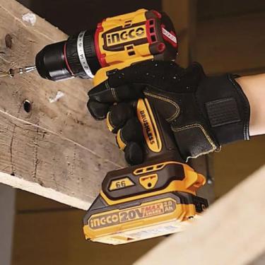 Imagem de Parafusadeira Furadeira Impacto Motor Brushless 66Nm 20V Ingco