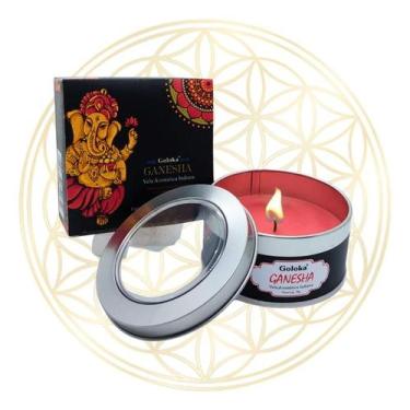 Imagem de Vela Aromática Importada Indiana Goloka, GANESHA