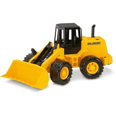 Imagem de Trator Construction SL800 Carregadeira Articulada para Obras Diversas Silmar Brinquedos