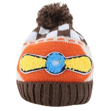 Imagem de Touca Gorro Infantil Marrom Aviador Colorida Tamanho Único - Gici Vest